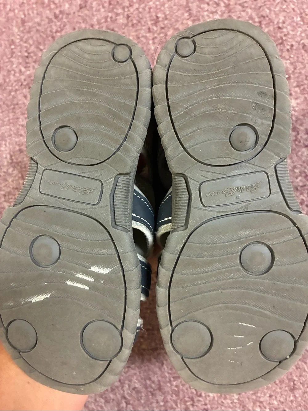Eddie Bauer Kids Closed-Toe Sport Sandals in Black and Neon Yellow